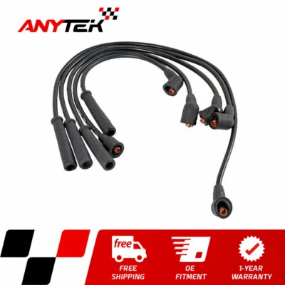 Juego de cables de bujía de 7 mm para Toyota 4Runner 1984-1988 2,4 L 1979-1985 Celica L4 Foto 1 de 4