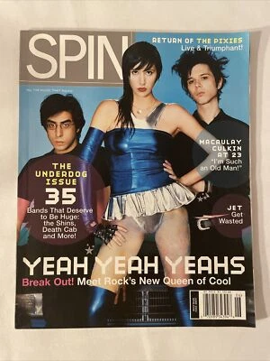2004 June, SPIN Magazine, The Underdog Issue, Yeah Yeah Yeahs (CP421) - Image 1 of 3