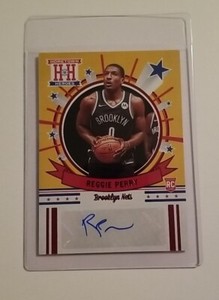 2020-21 Panini Chronicles Hometown Heroes Reggie Perry RC Auto Autograph