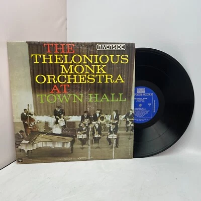 The Thelonious Monk Orchestra ‎At Town Hall Vinyl LP OG US 1959 Mono Press VG/VG - Image 1 of 2