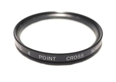 49mm Blacks 4-Point Cross Screen Filter - Starlight - PERFECT  - Image 1 of 3