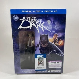 JUSTICE LEAGUE DARK LIMITED EDITION SET BLU-RAY + DVD + DIGITAL HD BRAND NEW - Picture 1 of 5