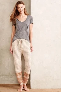 New Anthropologie Cozy Fairisle Sweater Pants ~ Size XL - SOLD OUT! - Picture 1 of 3