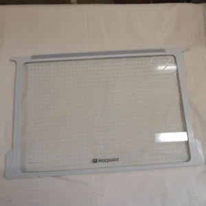 HOTPOINT RFA52, RFA52P Fridge Freezer middle or top GLASS shelf - USED - Picture 1 of 8