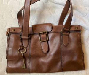 Vintage Fossil Revival Handbag leather shoulder bag in excellent used condition - Picture 1 of 10
