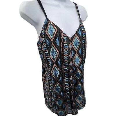 Show Me Your Mumu Mameluco WMNS Lentejuelas Fiesta Festiva Geométrico Mini Año Nuevo Foto 1 de 4