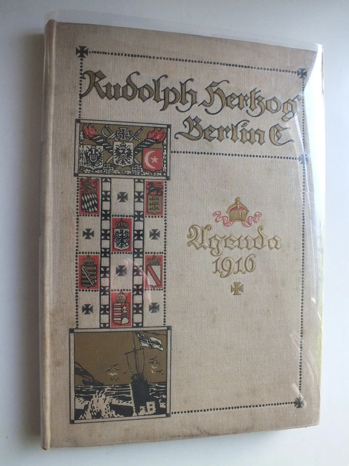 Rudolph Hertzog - Berlin - Agenda 1916 - Image 1 of 4