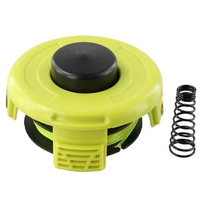 Complete Spool 1.2mm Black+Yellow Plastic+Metal + Nylon Spring Replacement - Picture 1 of 24