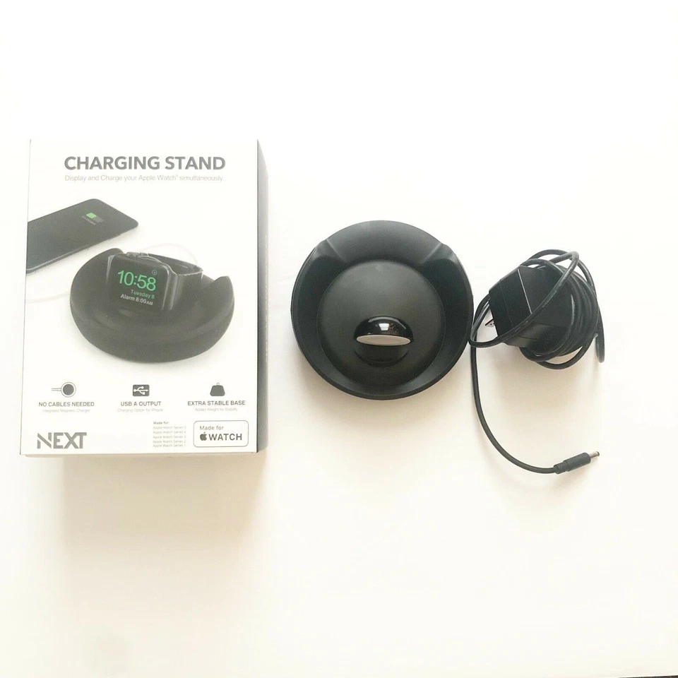 SIGUIENTE Soporte de carga para Apple Watch Series 1-4 Foto 1 de 4