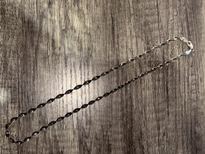 VINTAGE SEIL STERLINGSILBER 925 KETTE HALSKETTE 20"  - Bild 1 von 5