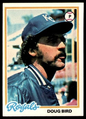 1978 Topps #183 Doug Bird Kansas City Royals Card - Image 1 of 2