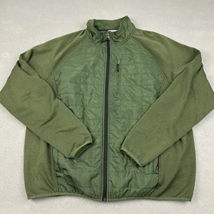 Orvis Jacke Herren 2XL Grün Solid Full Zip Hybrid Gesteppt Gorpcore Outdoor XXL - Bild 1 von 8
