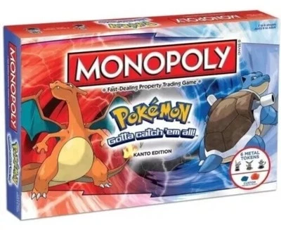 Monopoly pokeymon Board Game for 2-6 Players - Image 1 of 4
