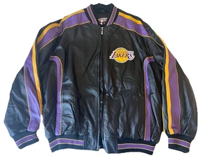 Vintage NBA Lakers Stadium Jacket 58, 90S Embroidery Men's SizeXL - Picture 1 of 20