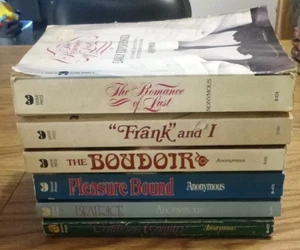 Posten von 6 viktorianischen erotischen Romanzen Grove Presse Taschenbüchern aus den 1980er Jahren von Anonymous - Bild 1 von 9
