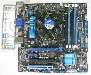ASUS P8Z77-M z procesorem Intel Core i7-2600k / osłona / LGA1155 - Zdjęcie 1 z 5
