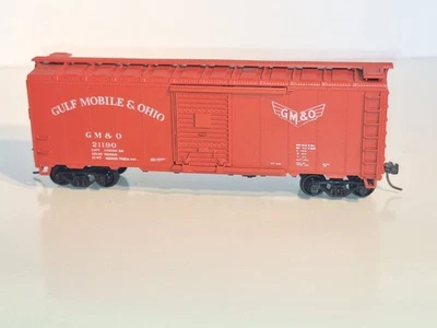 Athearn 40' Boxcar for Gulf Mobile.#21190. Good cond. HO Scale. Plastic wheels - Image 1 of 4
