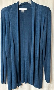 Allison Daley Sweater Womens XL Long Sleeve Capsule Career Longline Mid Thigh - Picture 1 of 9