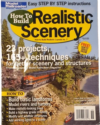 MODEL RAILROADER Magazine USA - How to Build Realistic Scenery - Special Issue . - Image 1 of 4