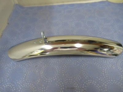Bicycle Chrome Fender Half Front Fender 11-1/2" Long by 2-1/4" Wide  - New - Image 1 of 4