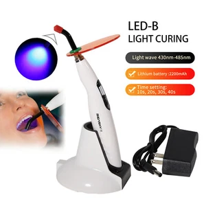 Dental Wireless Cordless LED Curing Light Lamp Device SEASKY Dentist LED.B Type - Picture 1 of 16
