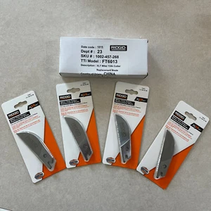 4 PCS RIDGID Miter Trim Cutter Replacement Blade Miter Trim Cutter FT6013 FT6012 - Picture 1 of 5