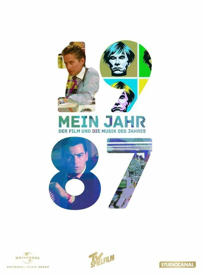 MEIN JAHR 1987: DIE MUSIK + FILM D. JAHRES:WALL STREET- DOUGLAS/   DVD+CD NEU - Bild 1 von 1