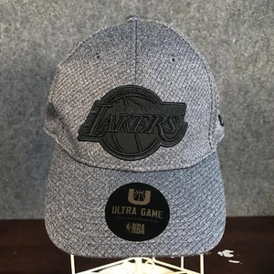 NWT Los Angeles L.A. Lakers Basketball NBA Snap Back Baseball Cap Hat Ultra Game - Picture 1 of 9