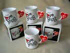 4 Vintage The LOVE MUG Coffee Cups / LVM-B Valentine Gift Idea / Korea / NEW