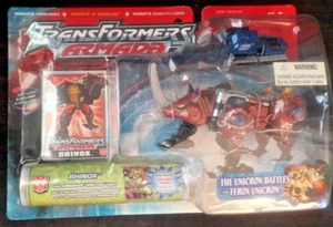 Transformers Armada Rhinox w/ Armorhide 2002 NEW sealed MOC action figure - Picture 1 of 2
