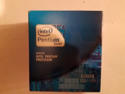 Intel Pentium G2020 2x256 KB L2 Cache 2.9GHz LGA 1155 CPU BX80637G2020 SR10H - Image 1 of 4