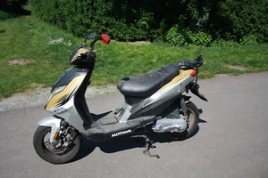 Mofa Roller 50ccm Zweitakt Motowell mit Schlüssel Papiere an Bastler Rhein-Main - Bild 1 von 16