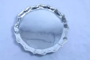 Tiffany&Co makers 3159 sterling silver tray. Repro Robert Abercromby London1735 - Picture 1 of 7