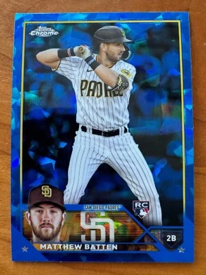 Matthew Batten RC #USCS38 - 2023 Topps Chrome Update Sapphire Edition - Image 1 of 2