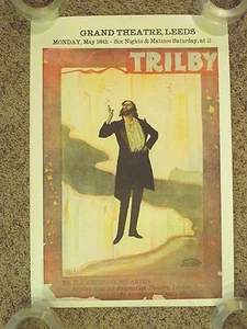 "Trilby" Reproduction Poster of the English Gaslight Theater Collection - Picture 1 of 8