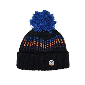 Patagonia Womens Snowbelle Beanie hat - Wavy Dot: Black - Picture 1 of 2