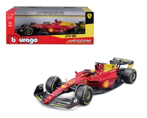 1/18 Bburago F1 Ferrari Racing F1-75 Charles Leclerc #16 Italienisch GP 16811 CLMZ - Bild 1 von 2