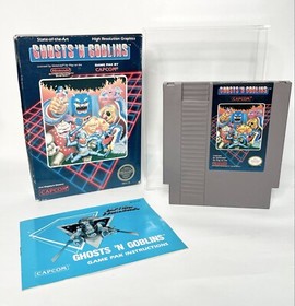 Ghosts 'n Goblins NES Nintendo Game CIB - Complete With Manual, Box, & Cartridge