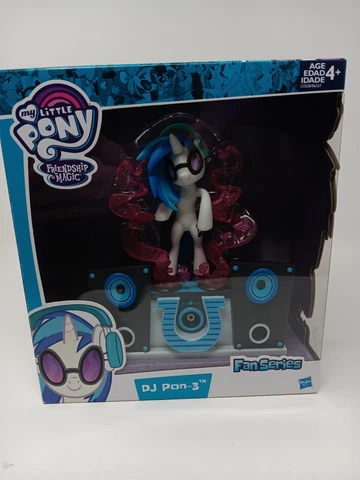 My Little Pony DJ Pon-3 Fan Series NIB Speakers Hasbro Friendship is Magic RARE Cover