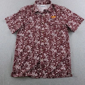 Virginia Tech Hokies Hemd Herren Small weinrot Hawaii Schlaufenkragen Columbia NCAA - Bild 1 von 16