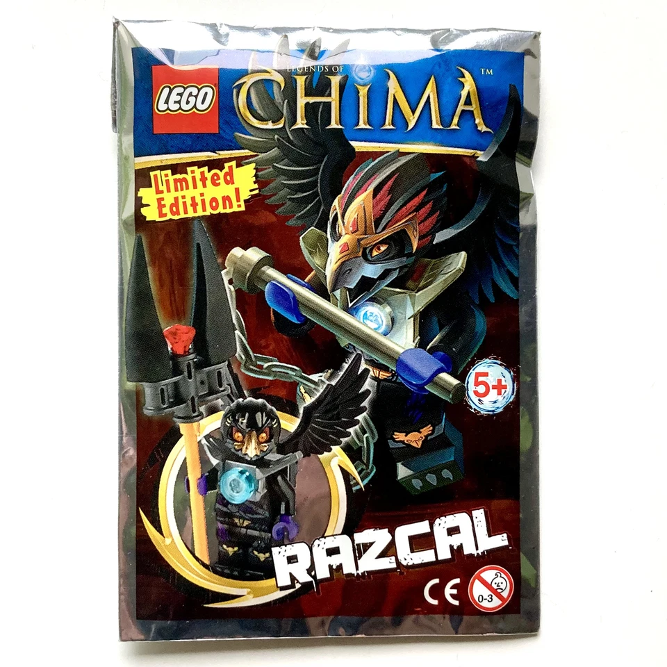 Lego Chima RAZCAL Minifigure 391213 - BNIP Limited Edition 2014 Xmas gift - Image 1 of 1