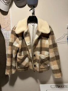 Gilli YJ7748 Spring, Fall, Winter W’s Medium Cropped Sherpa Fleece Bomber Jacket - Picture 1 of 15