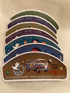 (mr18) Pfadfinder - -7 - GNYC CSP Set für das Woodstock 50. Jubiläum - Bild 1 von 15