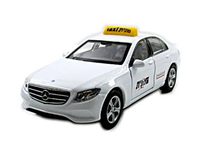 MERCEDES-BENZ CLASE E 2016, TAXI ISRAELÍ WELLY 1/38 DIECAST COCHE MODELO DE C... - Imagen 1 de 4