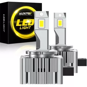 2X LED Headlight Bulbs 200W Replace D3S D3R HID Xenon Super White Conversion Kit - Picture 1 of 14