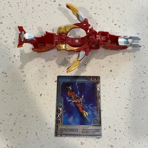 Bakugan Mechtanium Surge Pyrus Raytheus Mobile Assault 270G w / Card 2011 - Picture 1 of 4