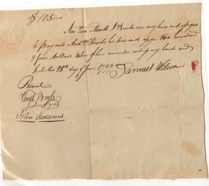 US EMBOSSED REVENUE RM 85 - SINGLE BOND - 29.06.1799 - Bild 1 von 3