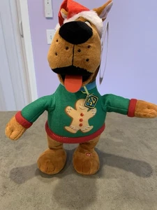 Scooby Doo Singing 14" Animated Plush Christmas Jingle Bells Gemmy NWT - Picture 1 of 10