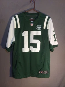 New York Jets NFL Nike Tim Tebow #15 Football Jersey Men’s Large Green - Picture 1 of 4