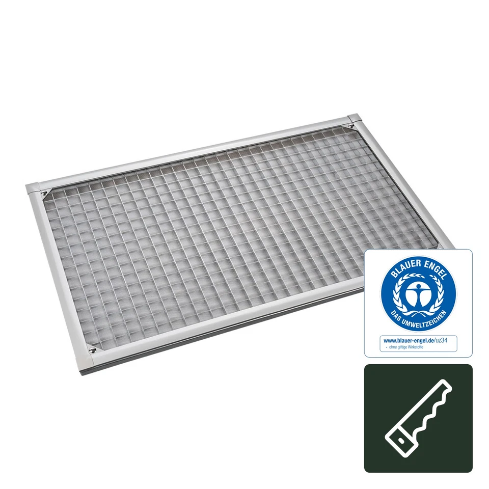 Nematek Lichtschachtabdeckung - effektive gegen Schmutz & Insekten - Bild 1 von 1